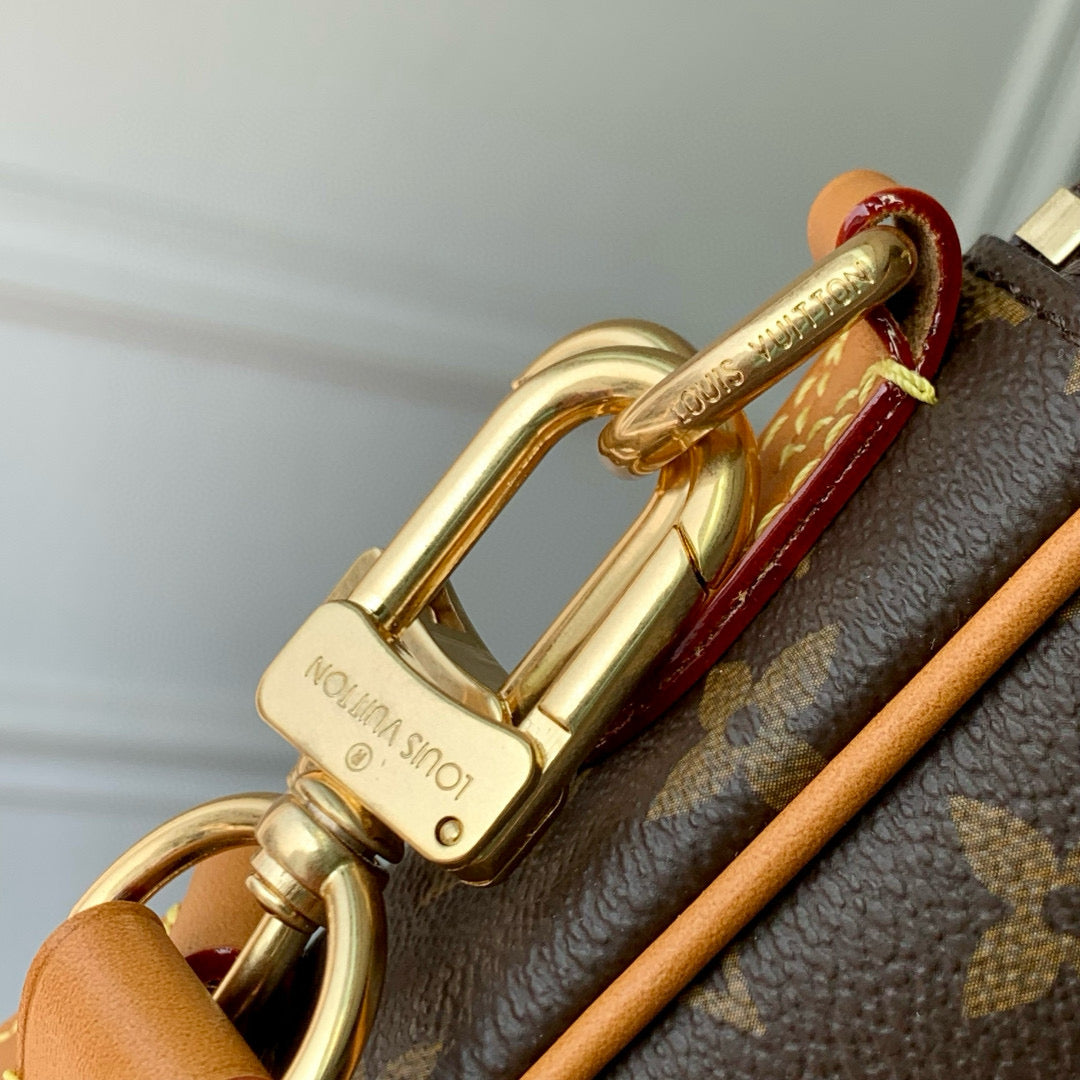 Louis Vuitton Bags- Louis Vuitton Lou Danube Bag Luxury Designer Leather Handbag