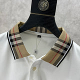 Close-up of Burberry designer clothing craftsmanship