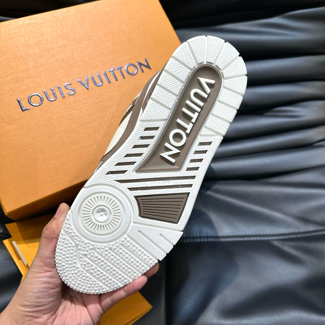 Louis Vuitton Shoes- Louis Vuitton Lou Trainers Premium Designer Casual Shoes