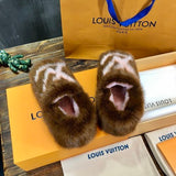 Louis Vuitton shoes front view designer style