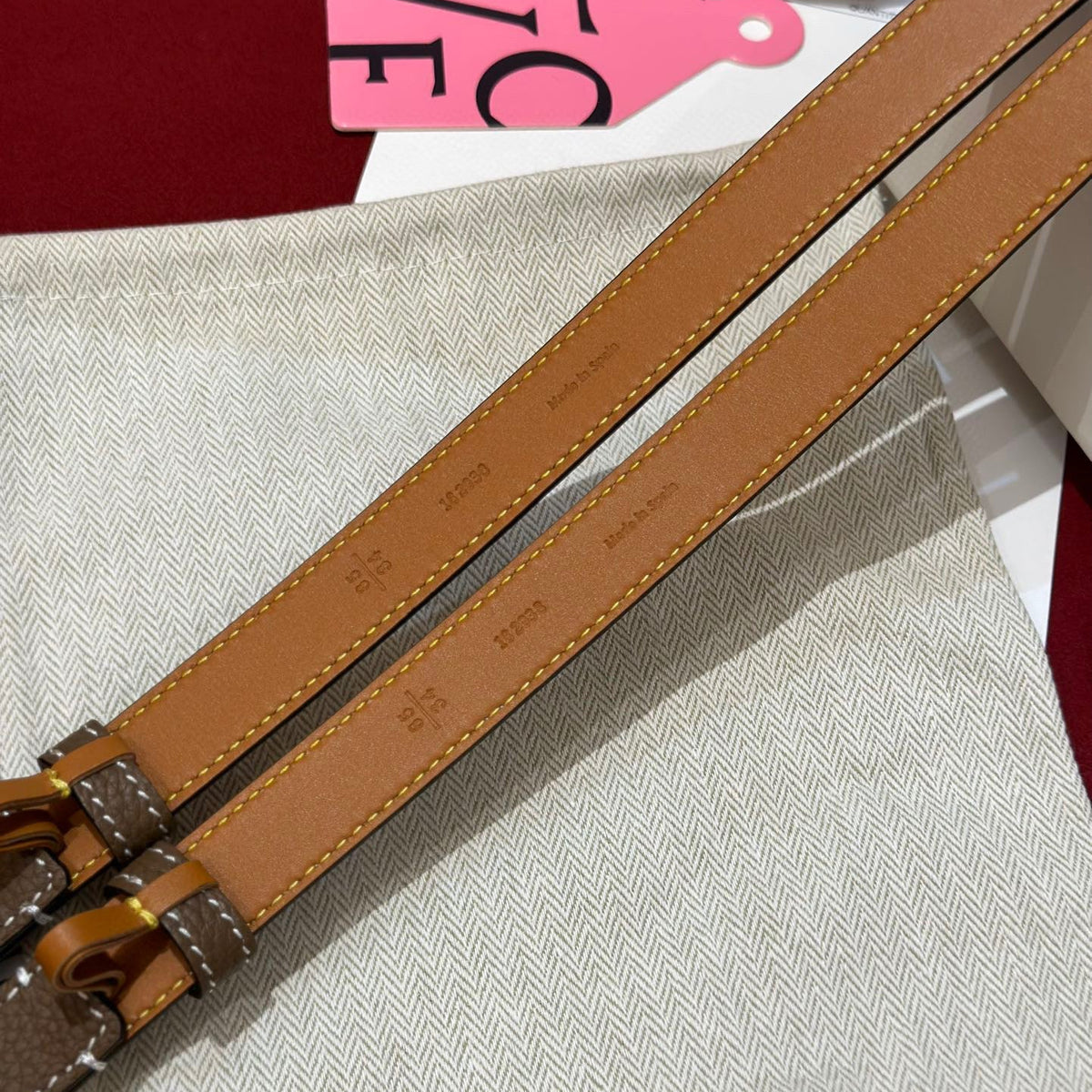 Belts- Loew Belt 20mm Classic Everyday Designer Belt