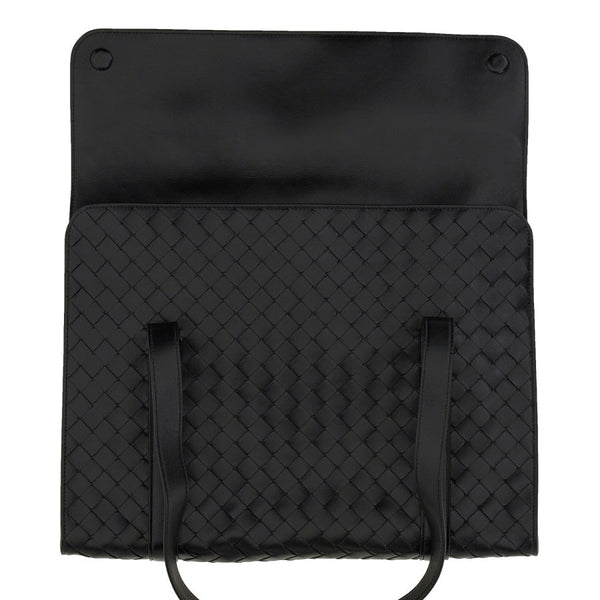 Bottega Veneta Bags? Bottega Veneta Men Woven Pattern Shoulder Bag Elegant Everyday Designer Handbag