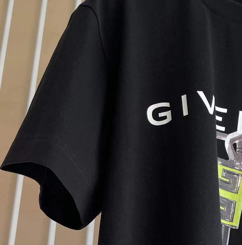 Side profile view of Givenchy luxury piece style No.123