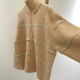 Front view of Brunello Cucinelli Zip Cardigan premium piece