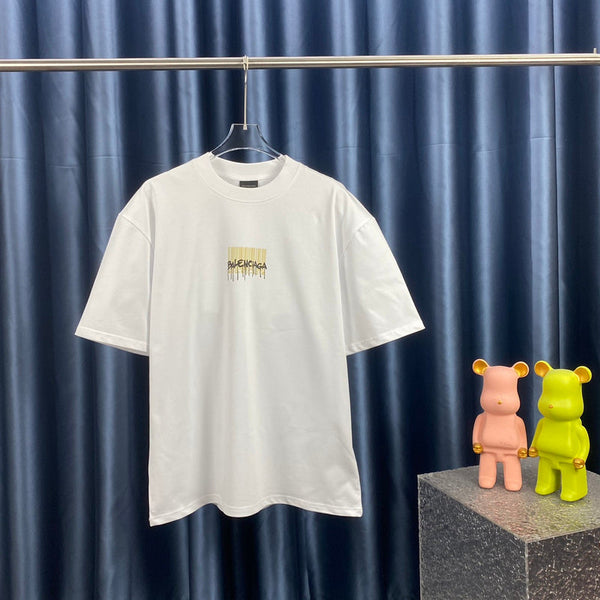 Balenciaga luxury t-shirt detail shot