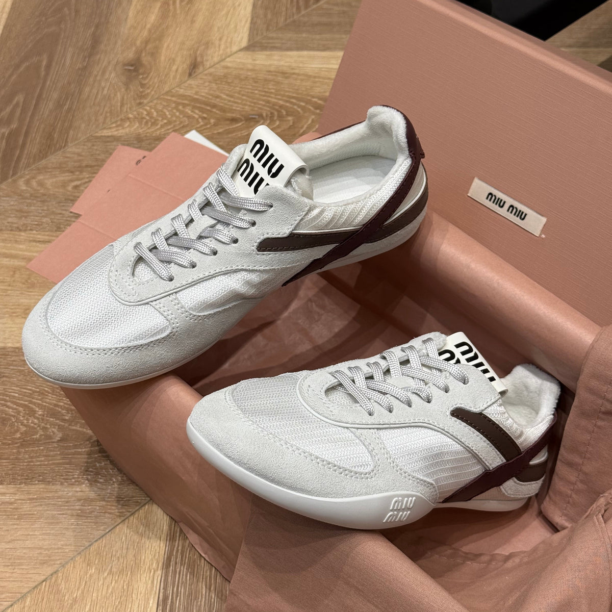 Shoes- Miu M Trainers Premium Designer Casual Shoes