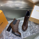 Louis Vuitton shoes Style 218 - side profile detail