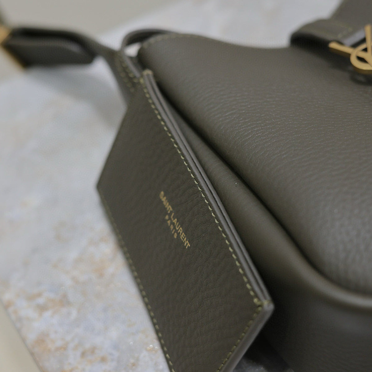Saint Laurent Bags- Saint Laurent Le 5 A 7 Supple Baby Bag Luxury Designer Leather Handbag
