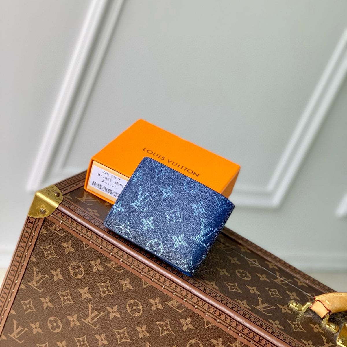 Louis Vuitton Wallets- Louis Vuitton Lou Slender Wallet Elegant Everyday Leather Wallet
