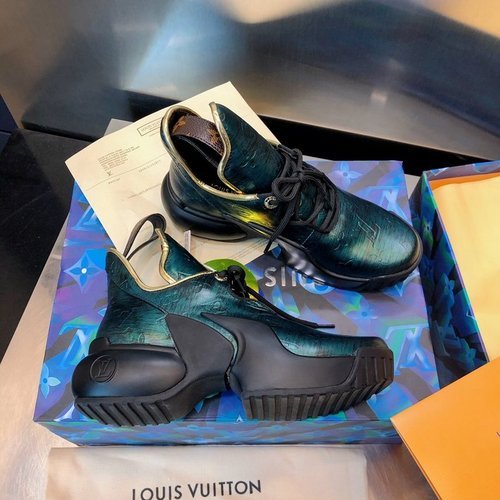 Close-up detail view of Louis Vuitton luxury piece style No.147