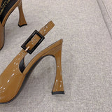Close-up detail view of Saint Laurent luxury piece style No.020