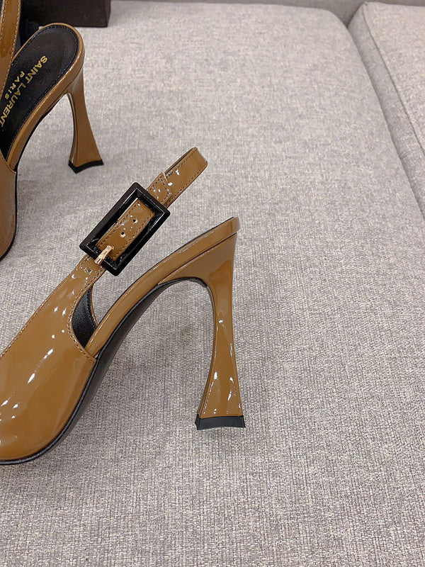 Saint Laurent shoes front view designer style