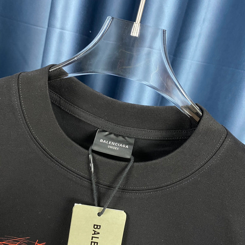 Balenciaga designer t-shirt full view