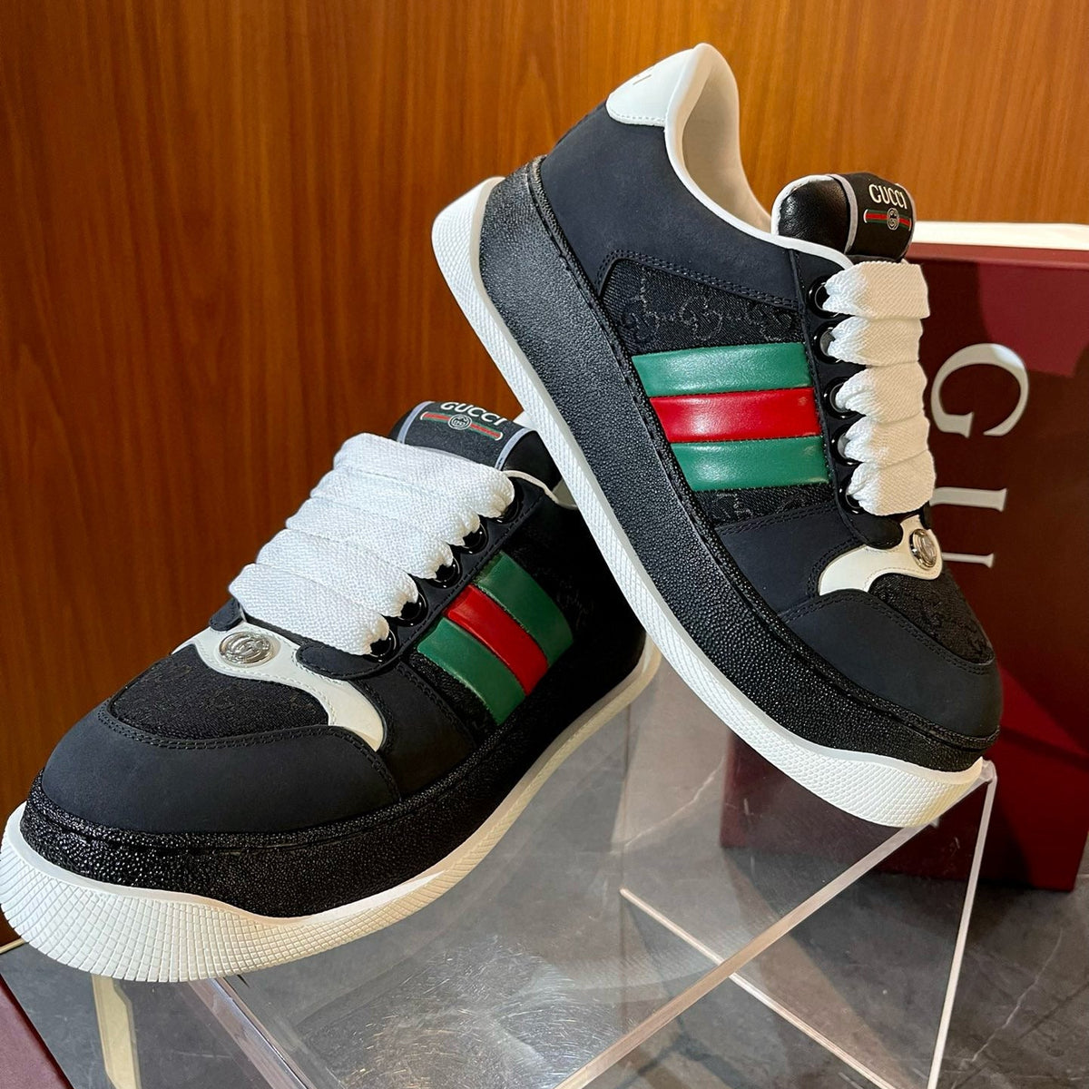Gucci Shoes- Gucci Screener Trainers Comfortable Everyday Designer Shoes