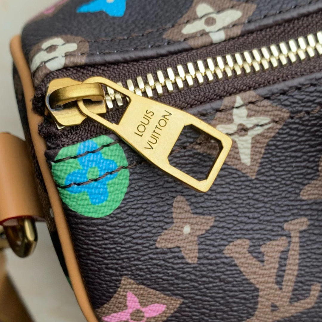 Louis Vuitton Bags- Louis Vuitton Lou Keepall 25 Bag Premium Designer Shoulder Bag