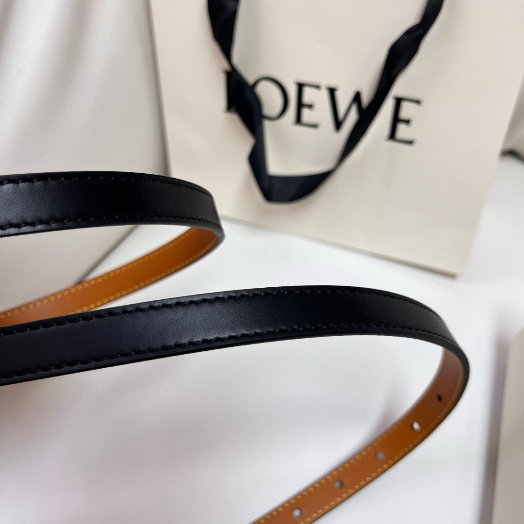 Belts- Loew Belt 1.5 Cm Premium Leather Designer Belt