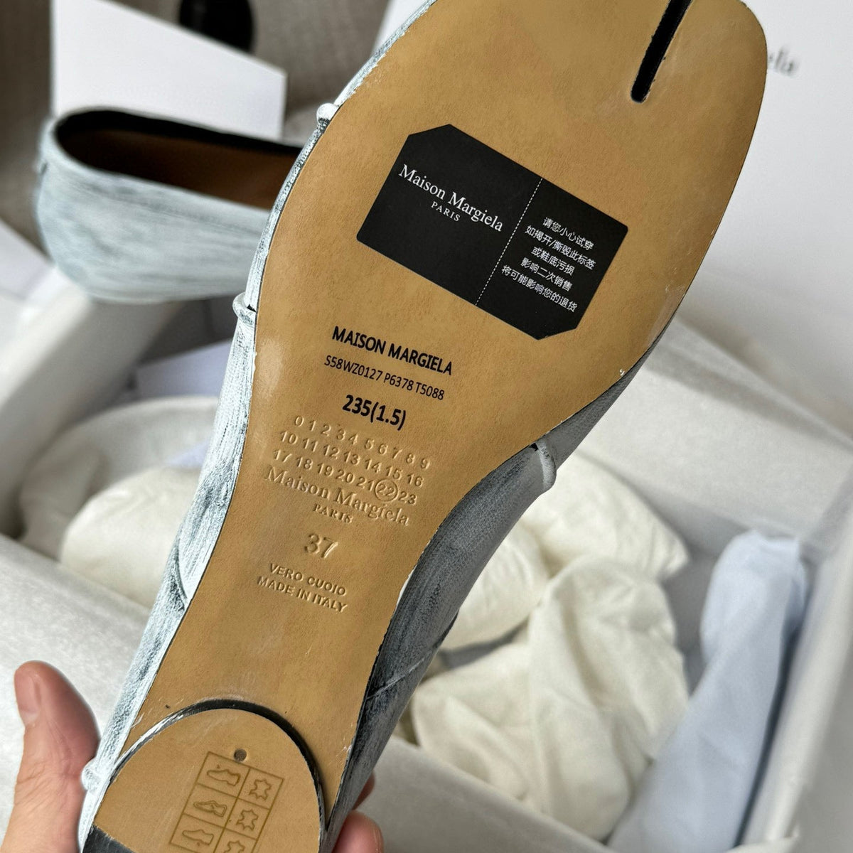 Shoes- Maison M Tabi Ballet Flats Luxury Lifestyle Designer Footwear