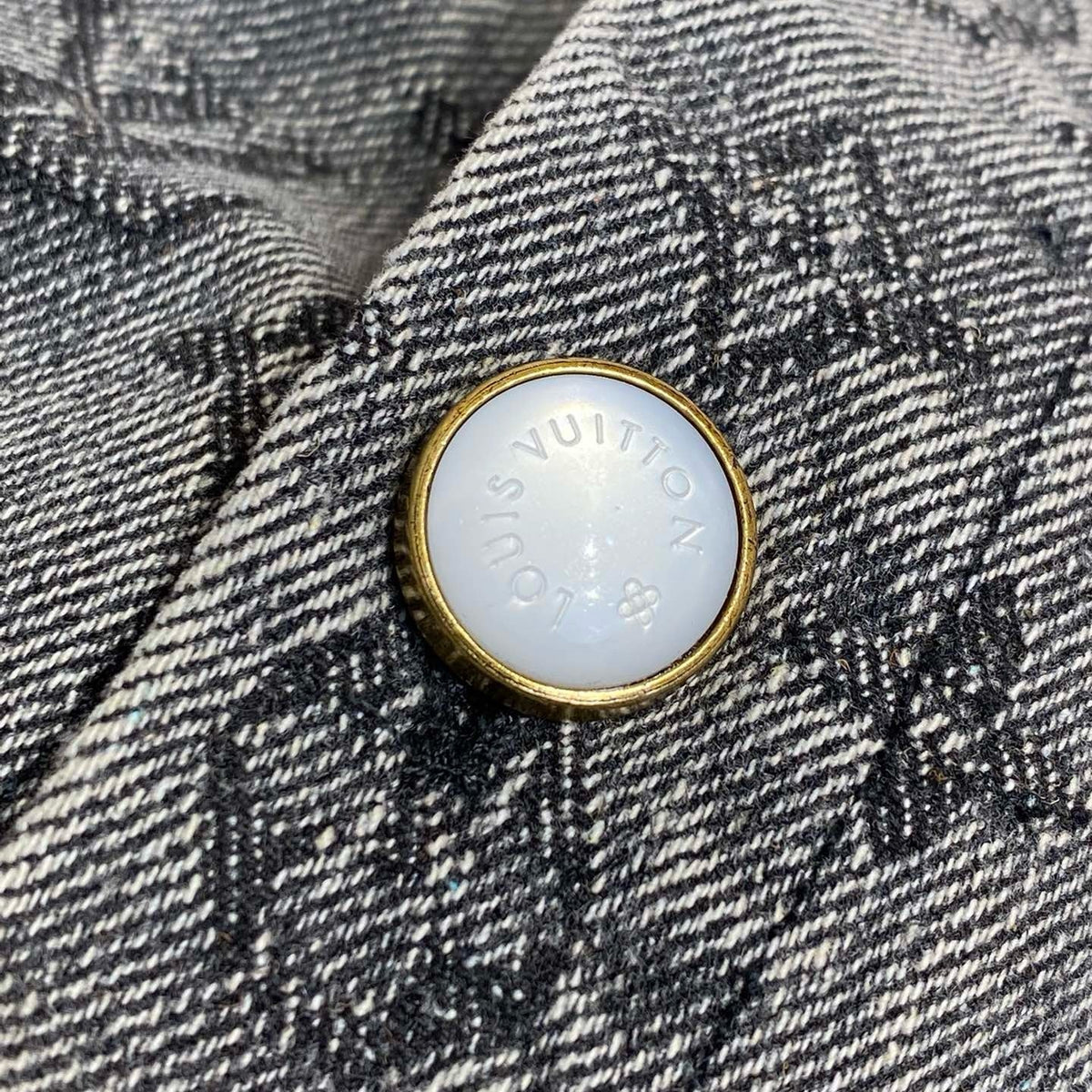 Louis Vuitton Tops- Louis Vuitton Lou Denim Shirt Elegant Everyday Designer Top