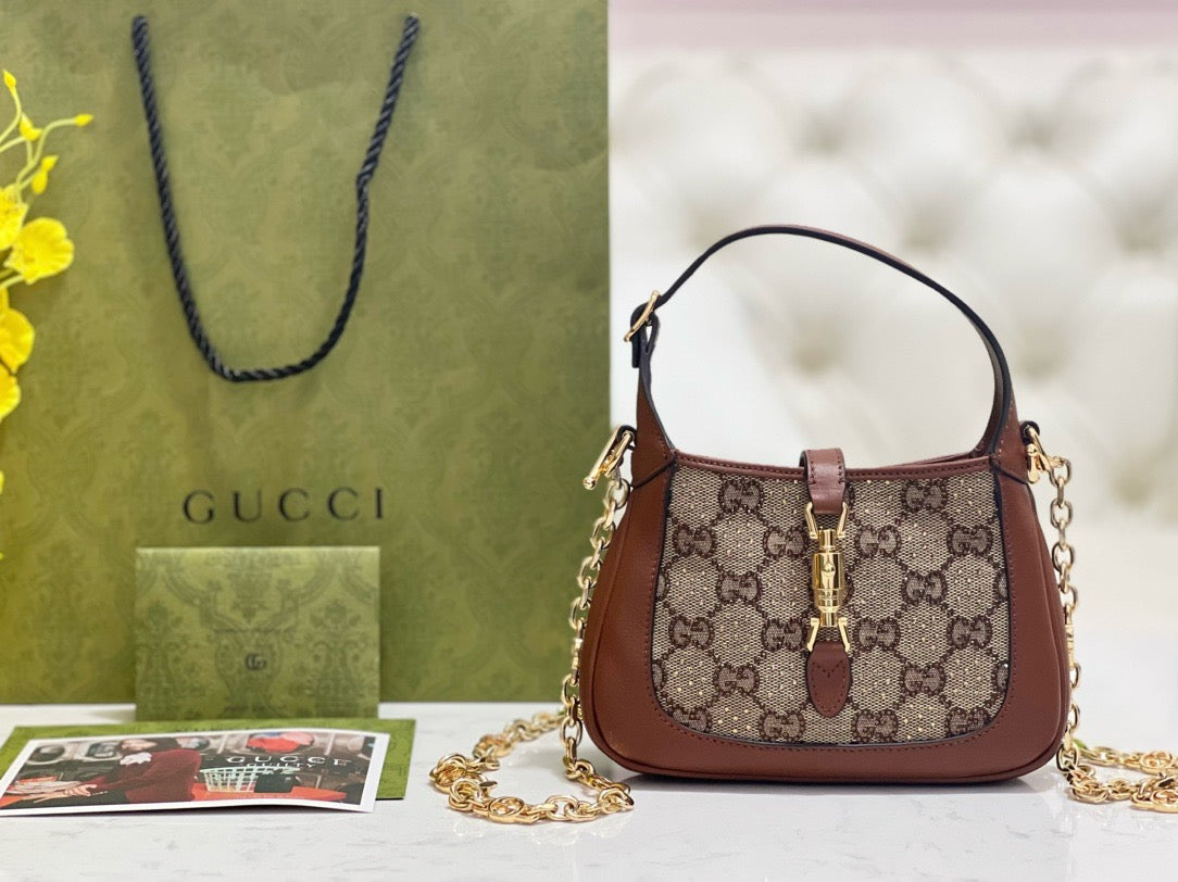 Gucci Jackie 1961 Crystals Mini Bag – luxury designer mini bag at Velouxe