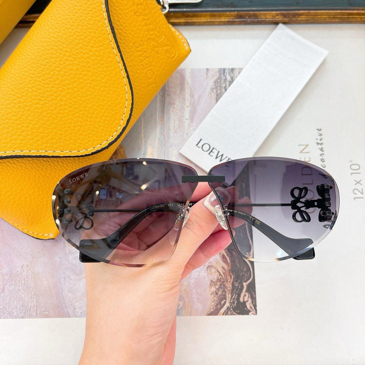 Sunglasses- Loew Sunglasses Luxury Designer UV Sunglasses