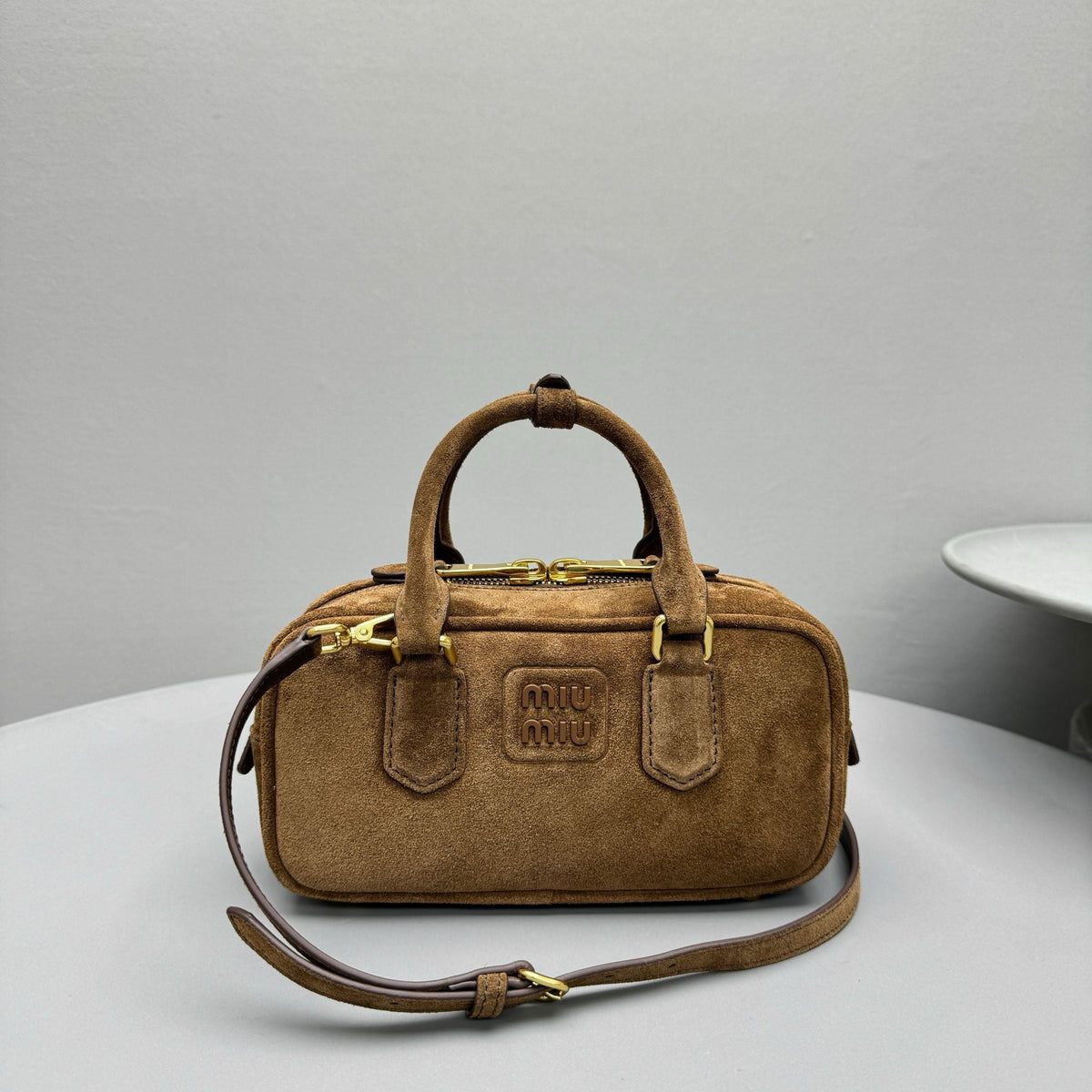 Bags- Miu M Arcadie Bag Luxury Designer Leather Handbag