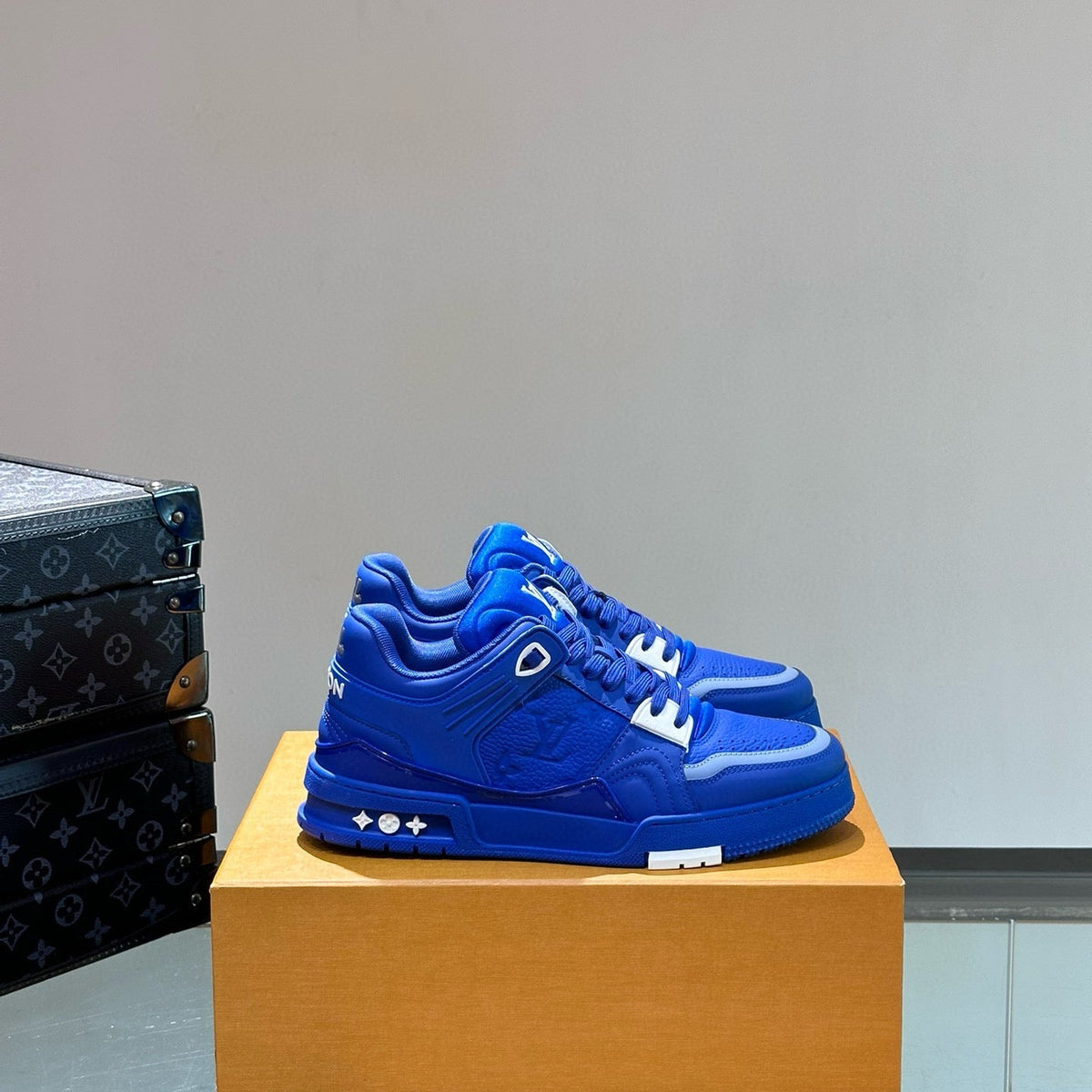 Louis Vuitton Shoes- Louis Vuitton Lou Trainers Comfortable Everyday Designer Shoes