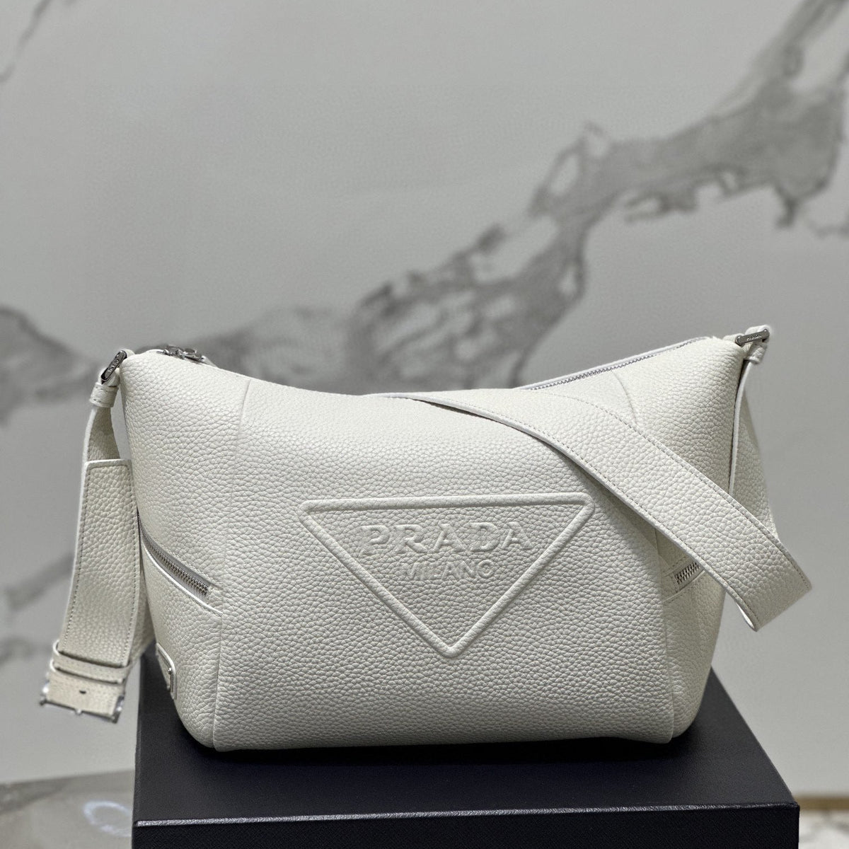 Bags- Pd Leather Bag With Shoulder Strap Elegant Everyday Designer Handbag