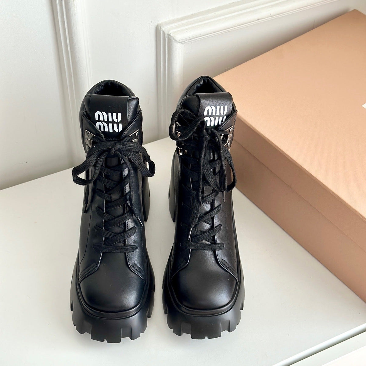 Shoes- Miu M Boots Comfortable Everyday Designer Shoes