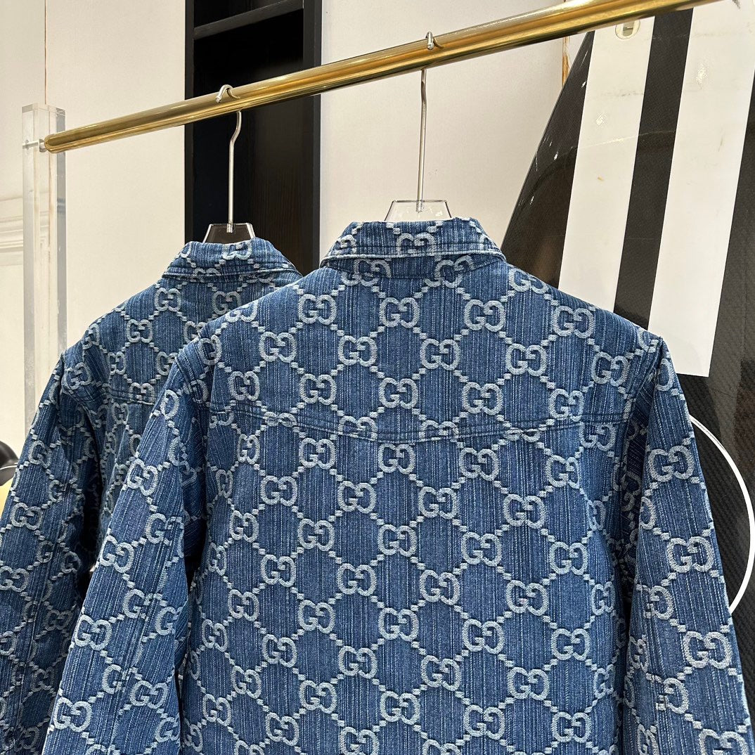 Gucci Denim Overshirt – luxury designer shirt at Velouxe