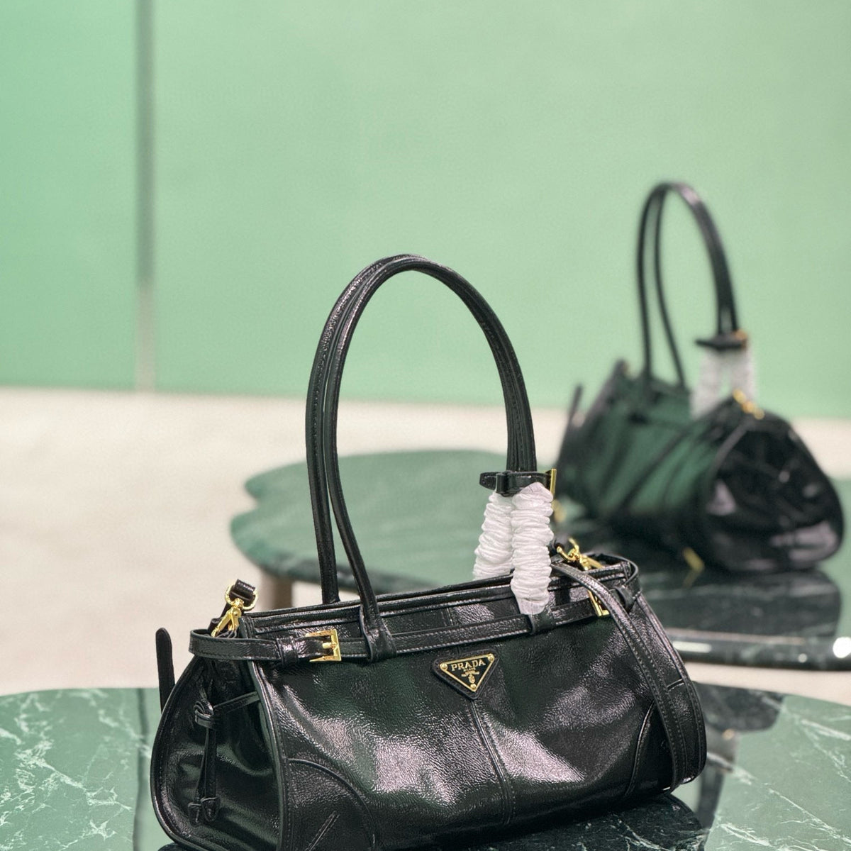 Bags- Pd Medium Leather Handbag Luxury Designer Leather Handbag