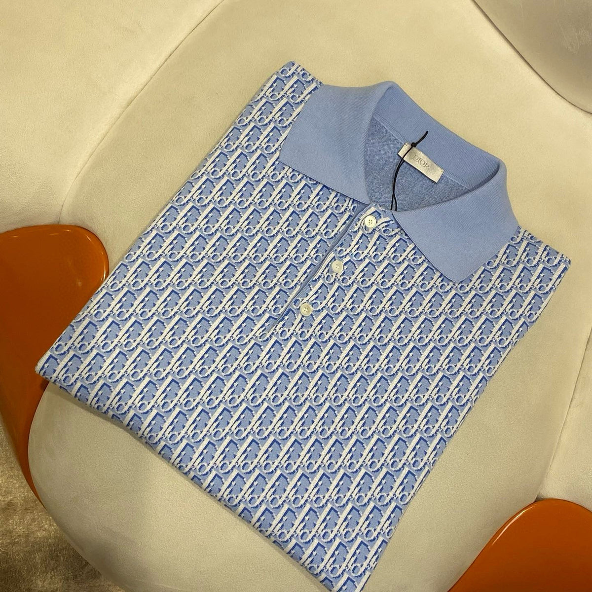 Dior Polo Shirts- Dior Polo Shirt Classic Designer Cotton Polo Shirt