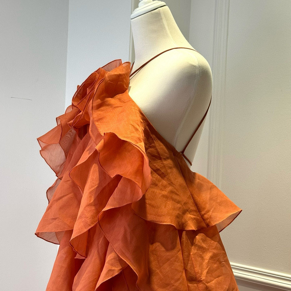 Aje Dress detail shot – authentic designer craftsmanship