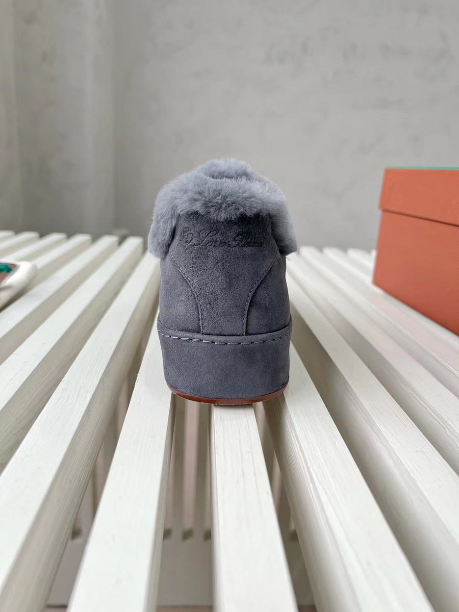 Shoes- Loro P Fur Nuages Sneakers Comfortable Everyday Designer Shoes