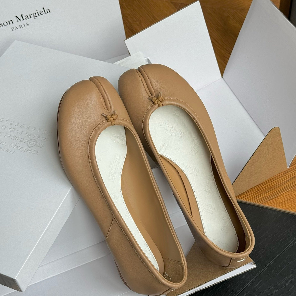 Shoes- Maison M Tabi Ballet Flats Comfortable Everyday Designer Shoes