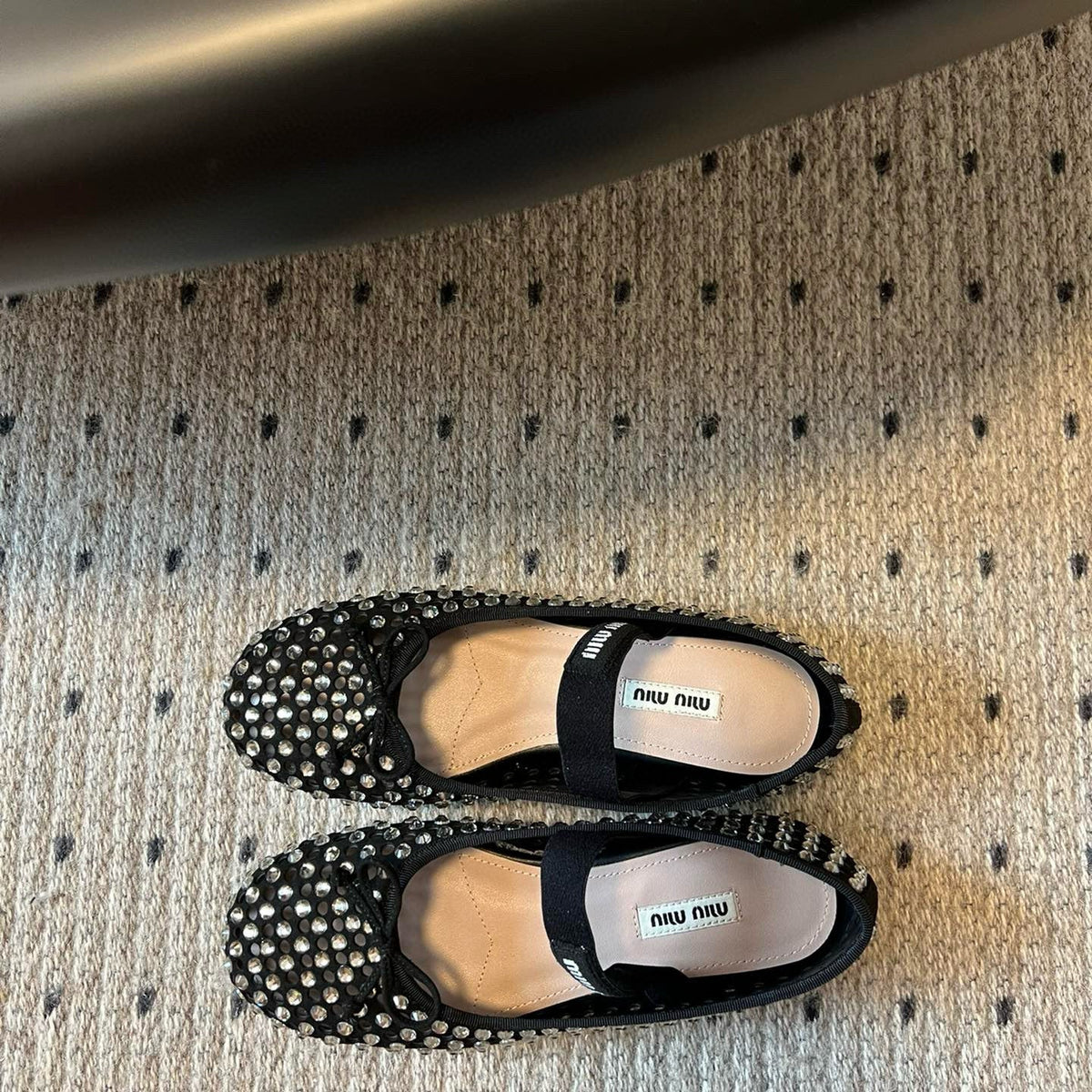 Shoes- Miu M Ballet Flats Luxury Lifestyle Designer Footwear