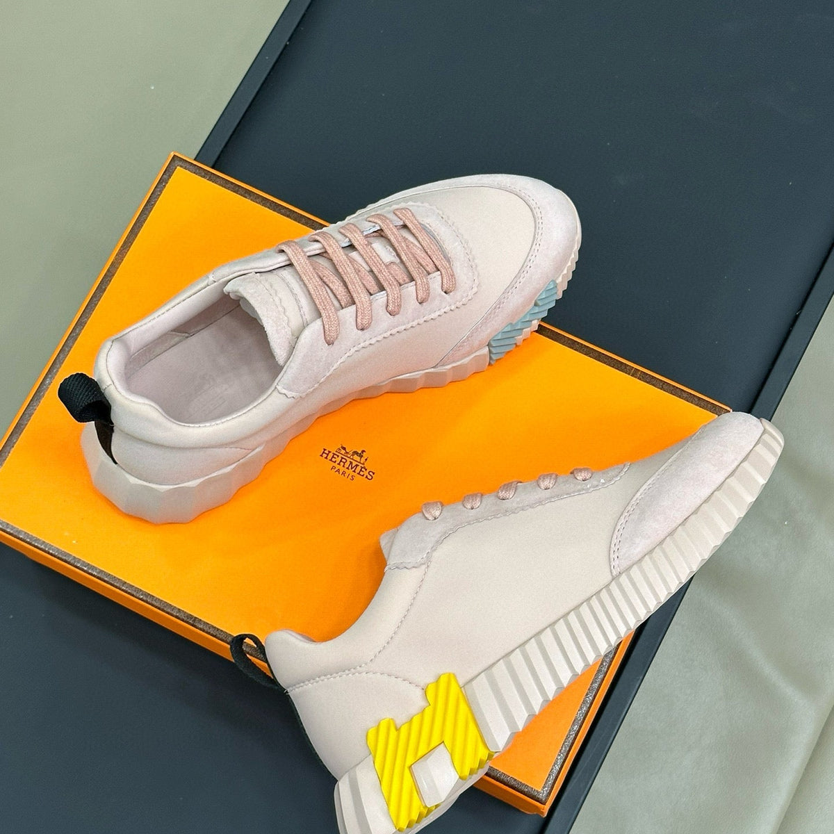 Shoes- Herm Bouncing Sneaker Comfortable Everyday Designer Shoes