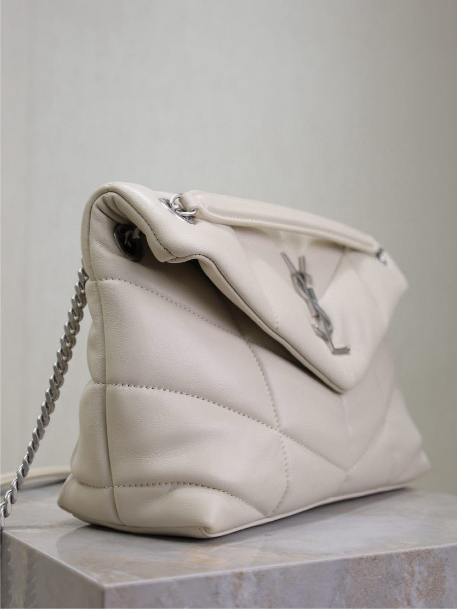 Saint Laurent Bags- Saint Laurent Loulou Puffer Small Bag Elegant Everyday Designer Handbag