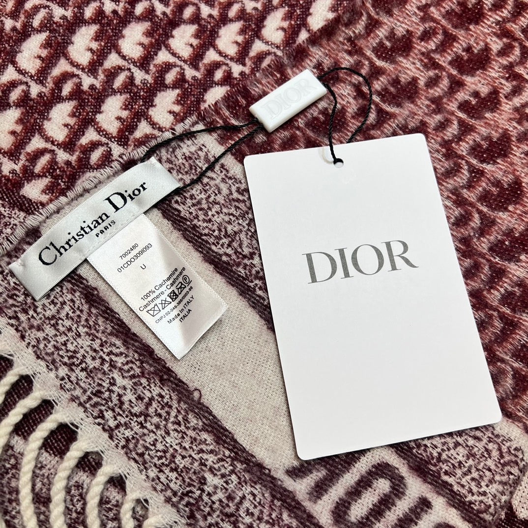 Dior Scarves- Dior Oblique Scarf Elegant Everyday Designer Scarf