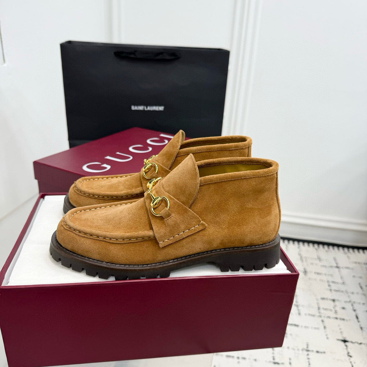 Gucci Shoes? Gucci Boots Premium Designer Casual Shoes