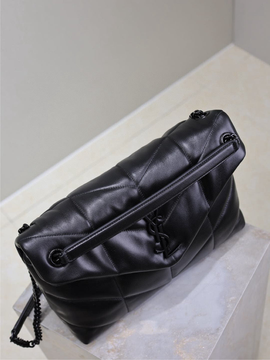 Saint Laurent Bags- Saint Laurent Loulou Medium Puffer Bag Elegant Everyday Designer Handbag