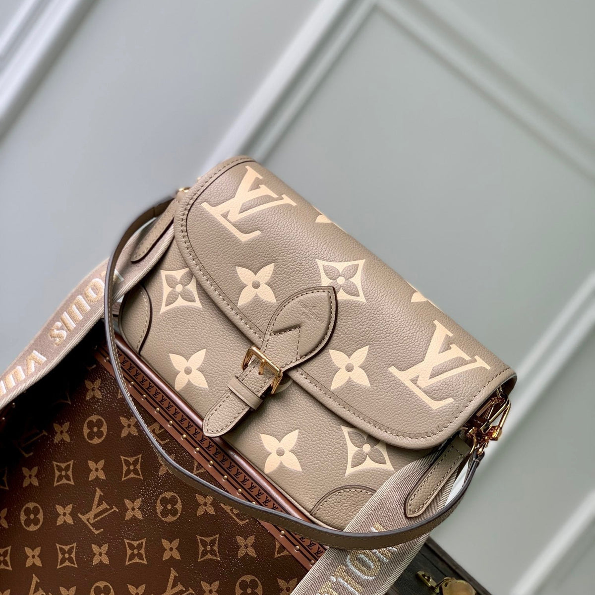 Louis Vuitton Bags- Louis Vuitton Lou Diane Satchel Bag Premium Designer Shoulder Bag