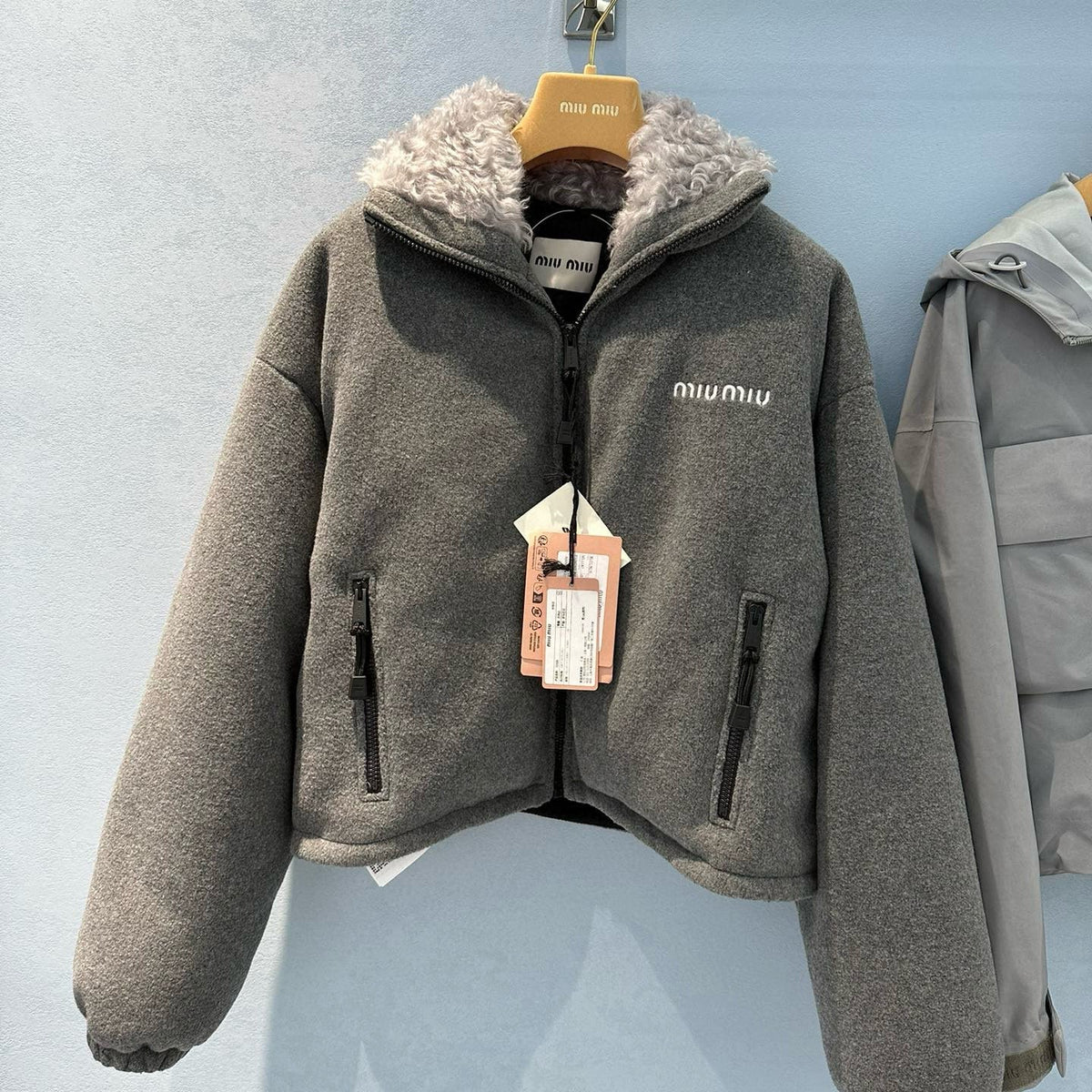 Jackets- Miu M Jacket Luxury Designer Outerwear Jacket