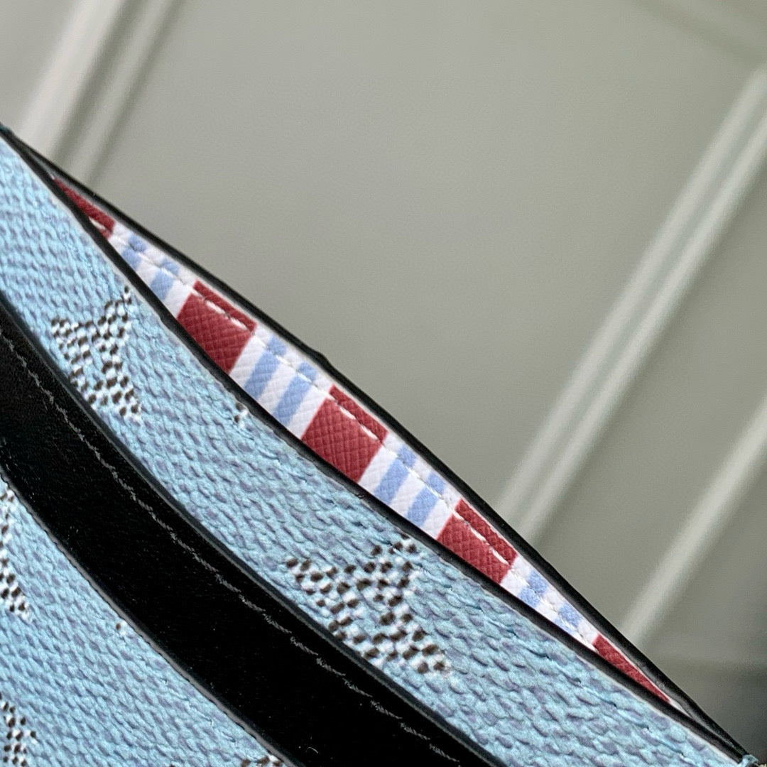 Louis Vuitton Wallets- Louis Vuitton Lou Card Holder Elegant Everyday Leather Wallet