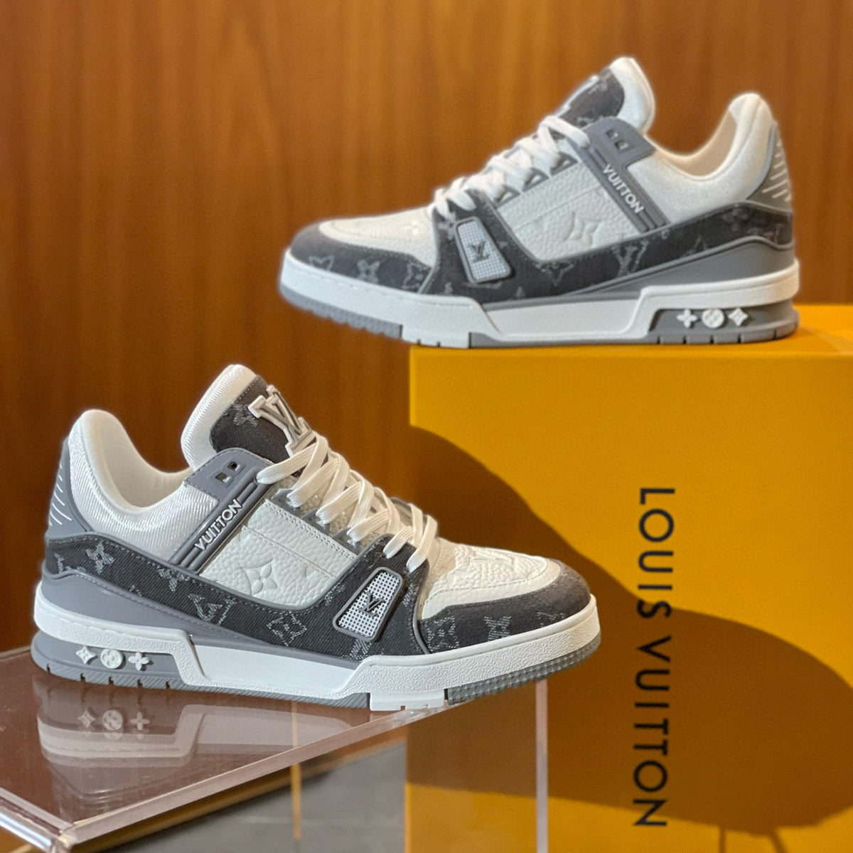 Louis Vuitton Shoes- Louis Vuitton Lou Trainers Luxury Lifestyle Designer Footwear