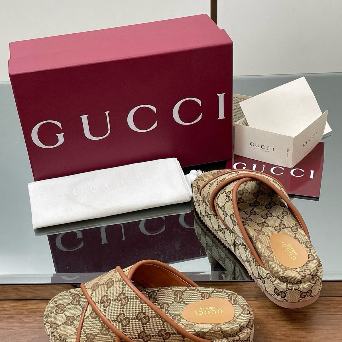 Gucci Shoes- Gucci Sandals Comfortable Everyday Designer Shoes