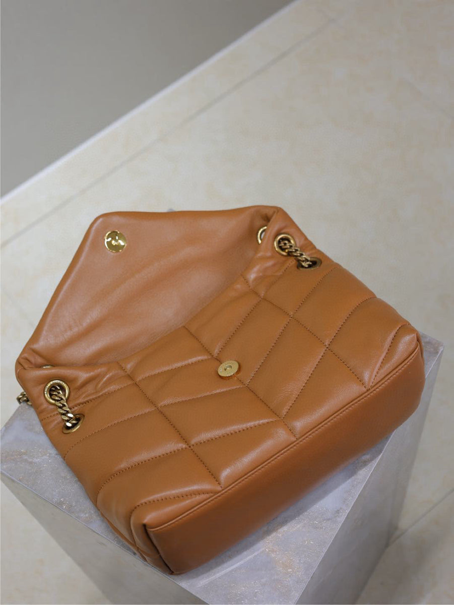 Saint Laurent Bags- Saint Laurent Loulou Puffer Small Bag Luxury Designer Leather Handbag