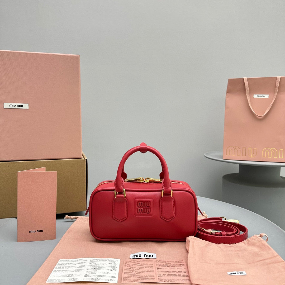 Bags- Miu M Arcadie Bag Elegant Everyday Designer Handbag