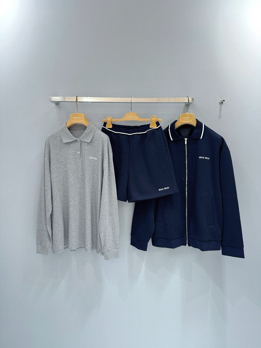 Polo Shirts- Miu M Polo Shirt Premium Everyday Polo Shirt