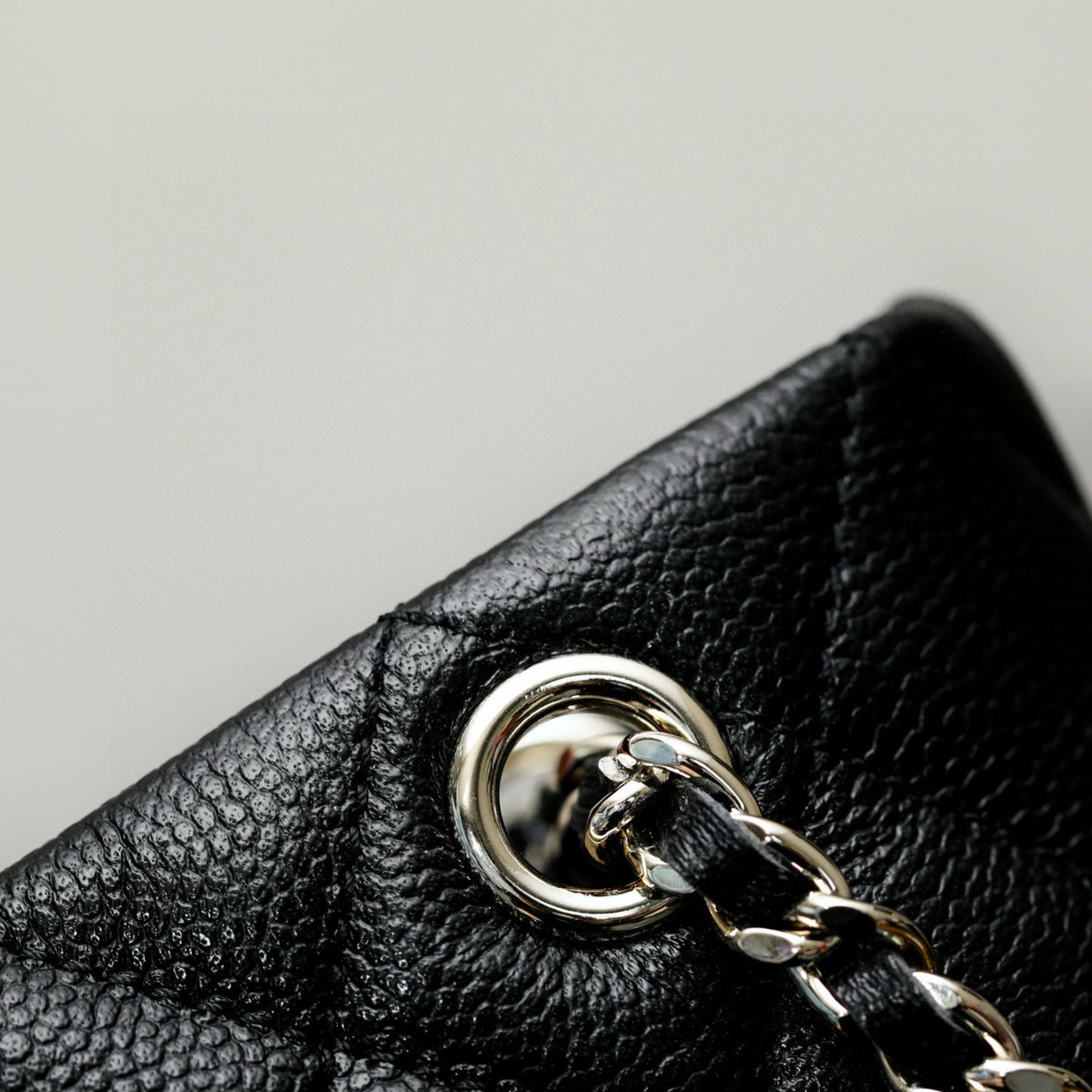Chanel 25C Mini Tote Bag detail shot – authentic designer craftsmanship