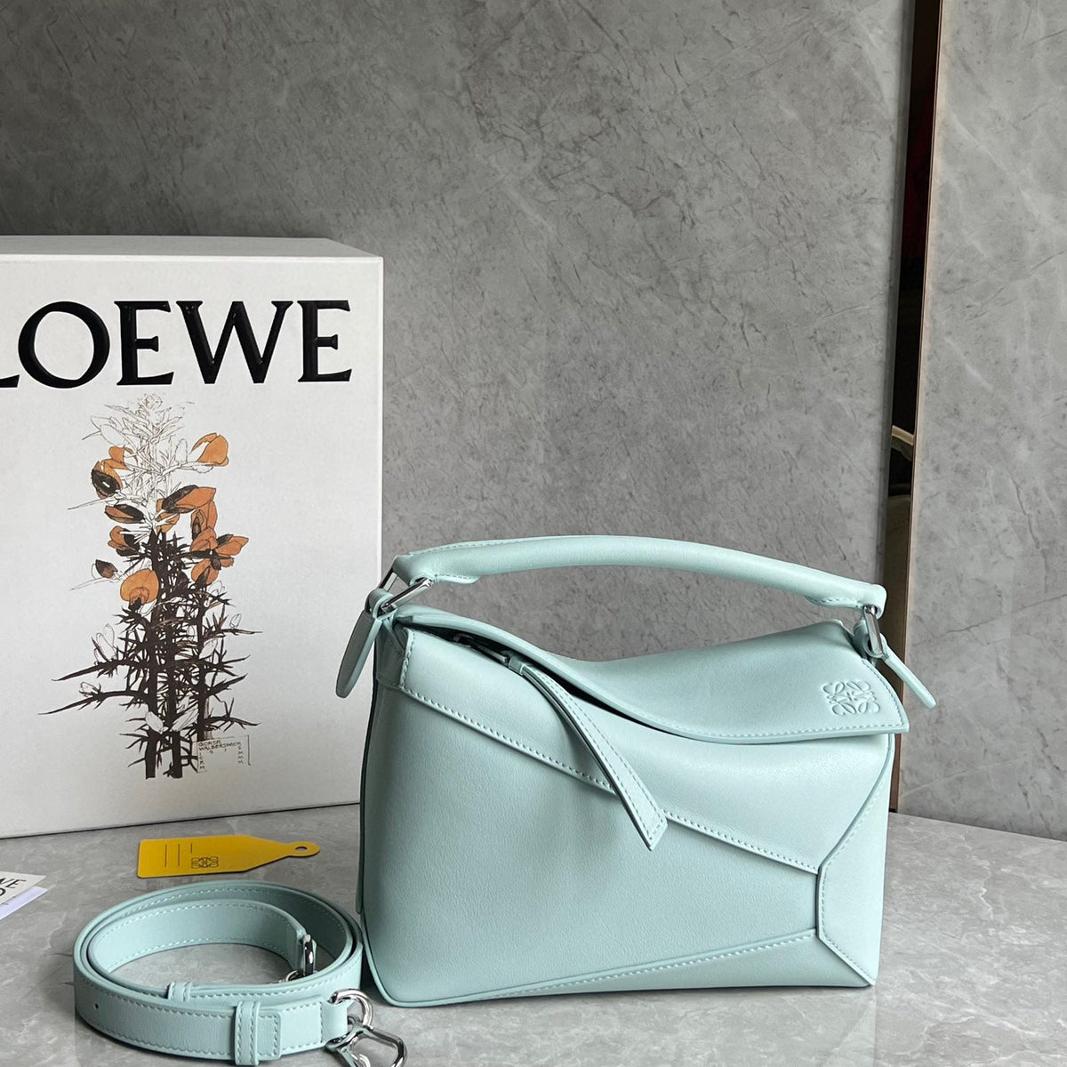 Bags- Loew Small Puzzle Edge Bag Luxury Designer Leather Handbag